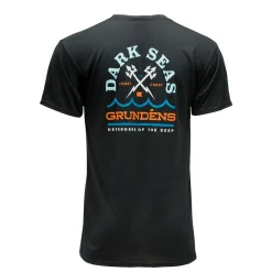 Discount Dark Seas X Grundens Circulation Tech Tee Men T-Shirts
