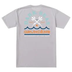 Discount Dark Seas X Grundens Circulation Tech Tee Men T-Shirts