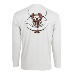 New Tech Tee Ls - Lobster Print Men T-Shirts