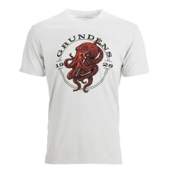 Shop Tech Tee Ss- Kraken Print Men T-Shirts
